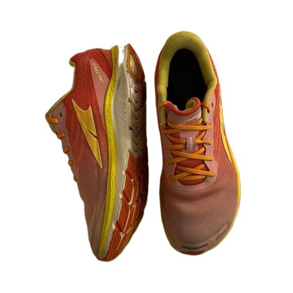Altra Rivera 2 Running Shoes Women's Pink‎ Orange Yellow Size 8 Lightweight - Picture 2 of 6